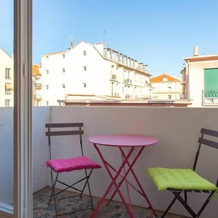 Appartamento Center - Bright Studio Balcony Wifi & Aircon Nizza